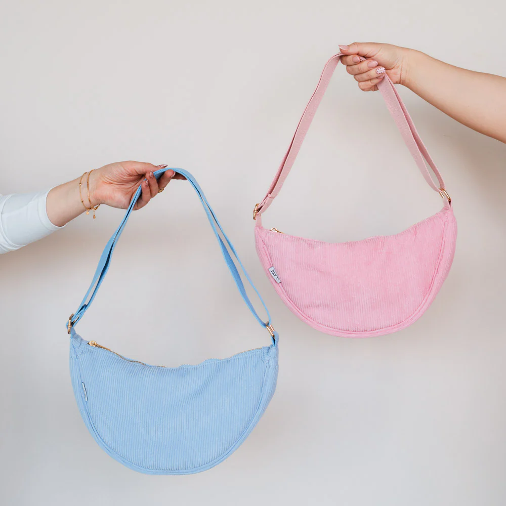 Cord Crossbody Bag rosa - Image 8