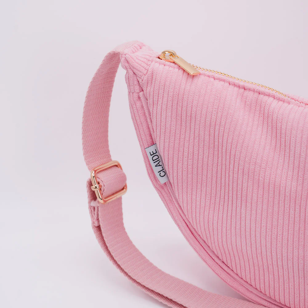 Cord Crossbody Bag rosa - Image 4