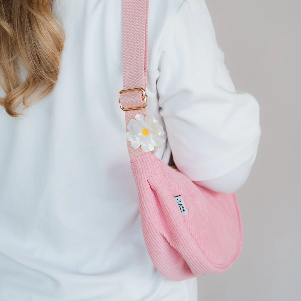 Cord Crossbody Bag rosa - Image 6
