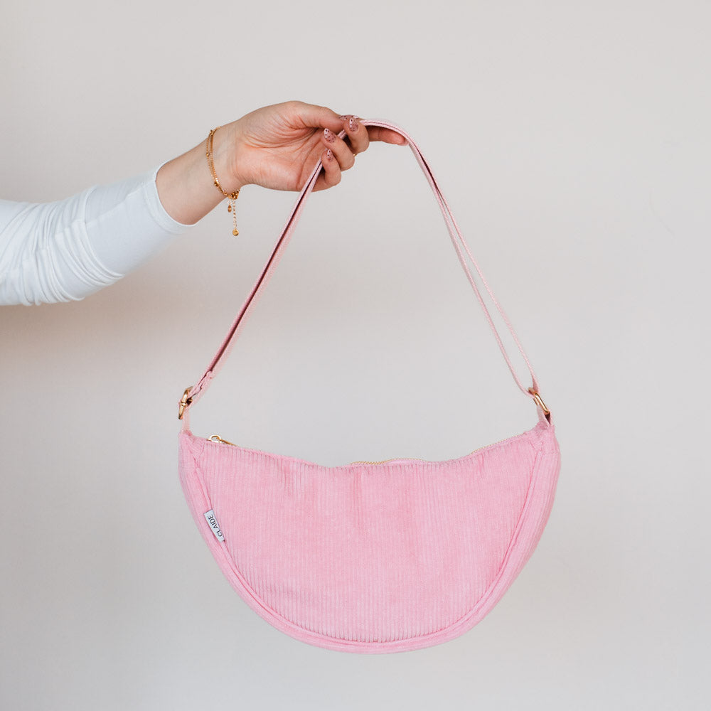 Cord Crossbody Bag rosa - Image 7