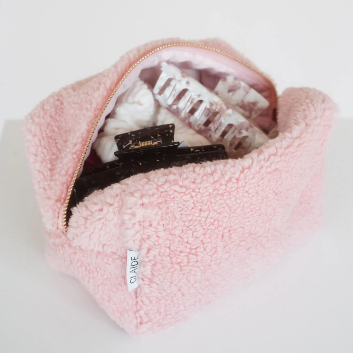 Kosmetiktasche aus Teddyfleece - Image 10