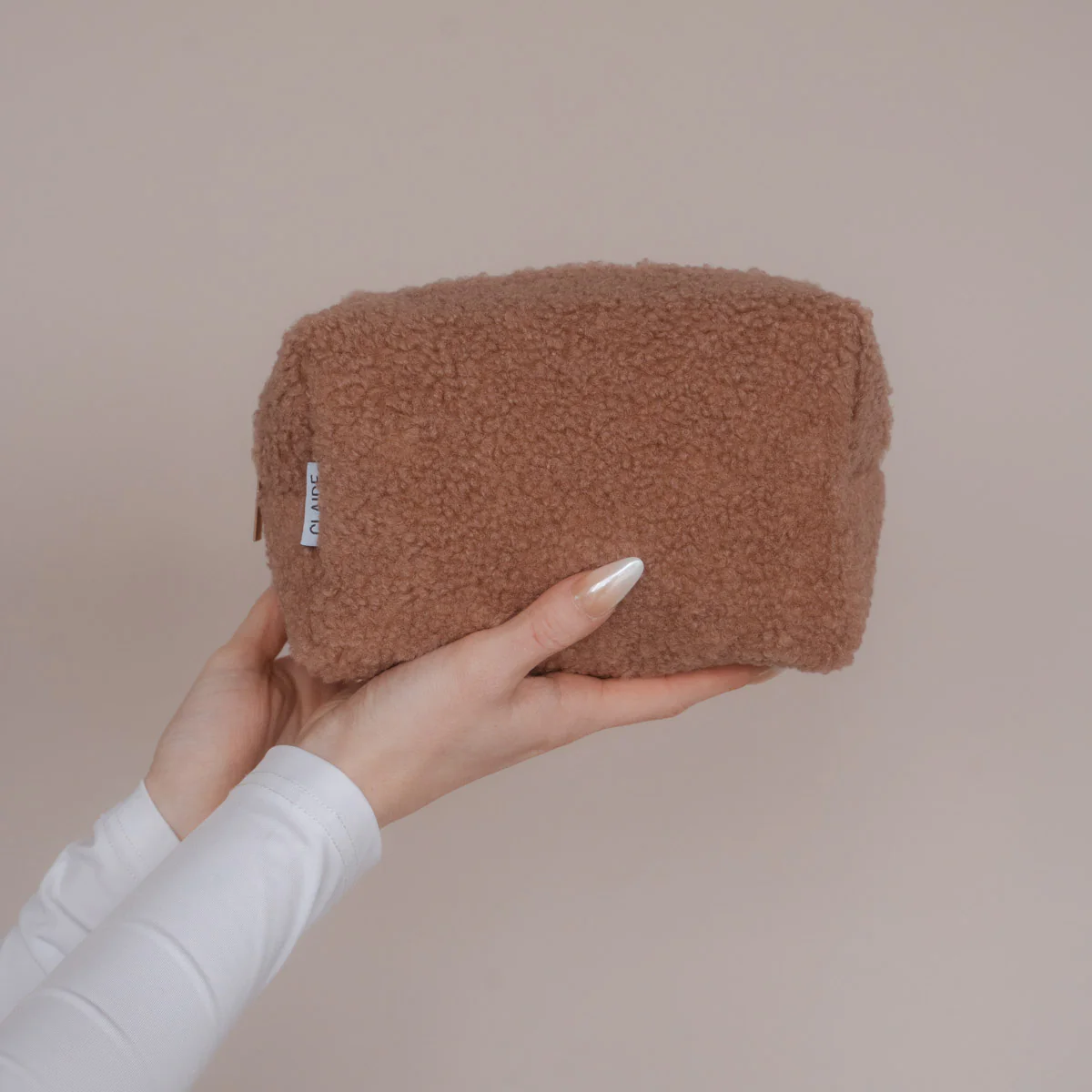 Kosmetiktasche aus Teddyfleece - Image 24