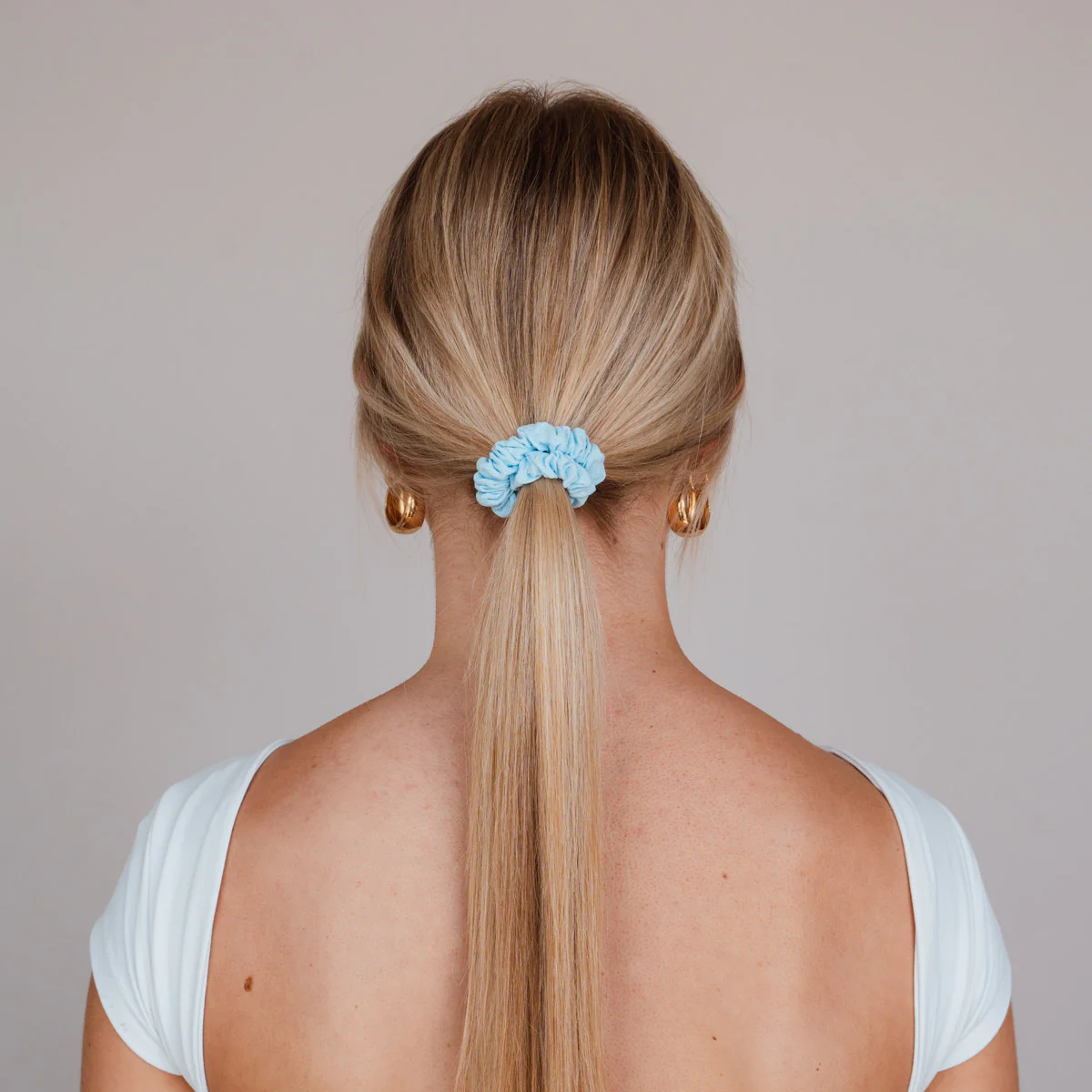Mini Scrunchies Pastel Cotton Bundle (4er-Pack) - Image 10