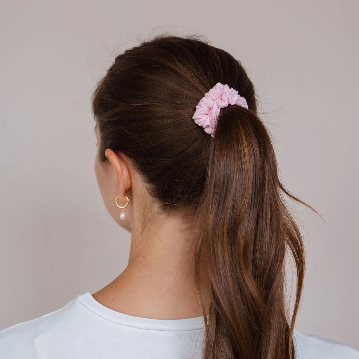 Mini Scrunchies Pastel Cotton Bundle (4er-Pack) - Image 4