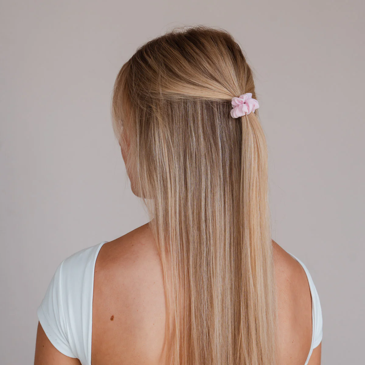 Rosa Cotton Scrunchies Bundle (3er-Pack) - Image 7