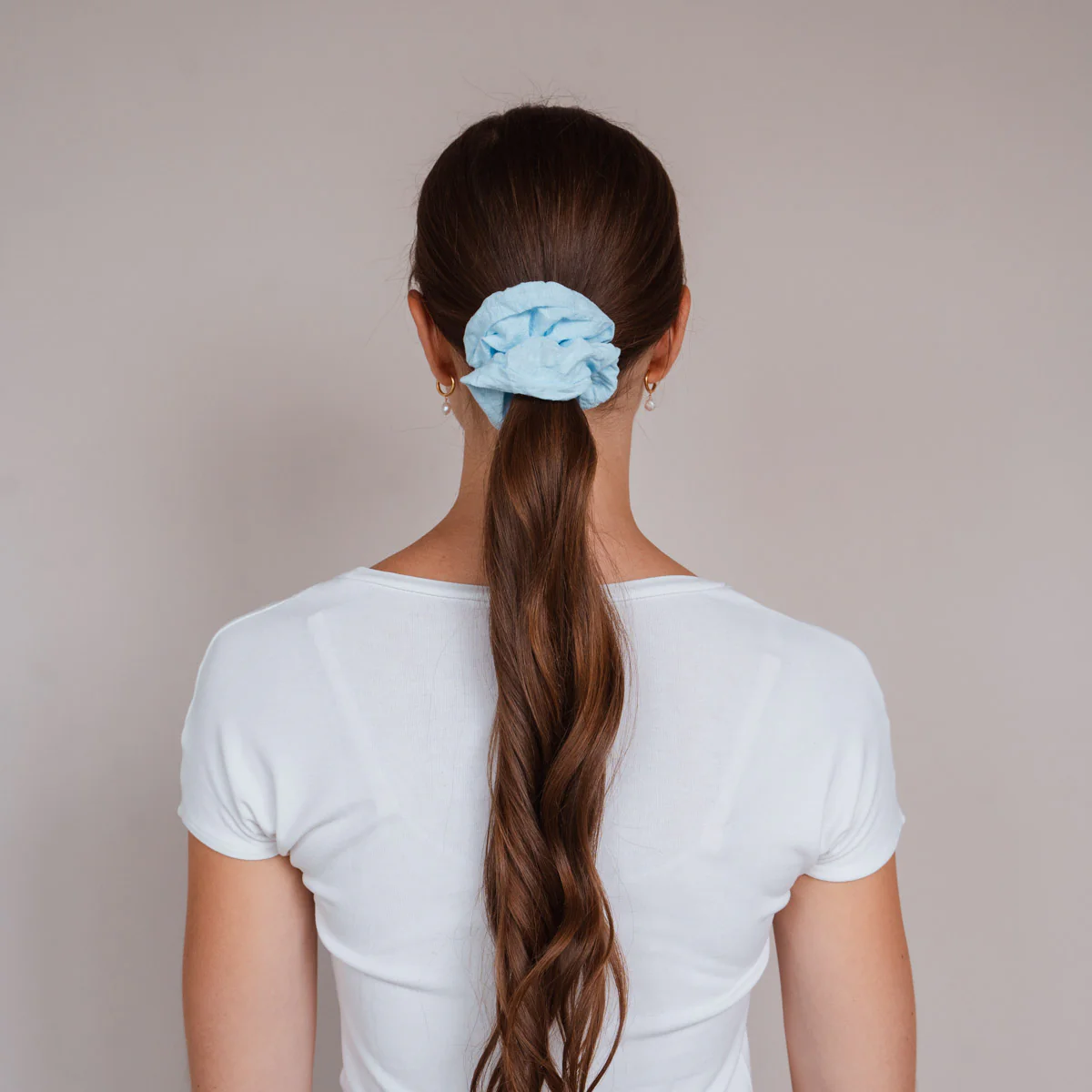 Scrunchies Pastel Cotton Bundle (4er-Pack) - Image 3