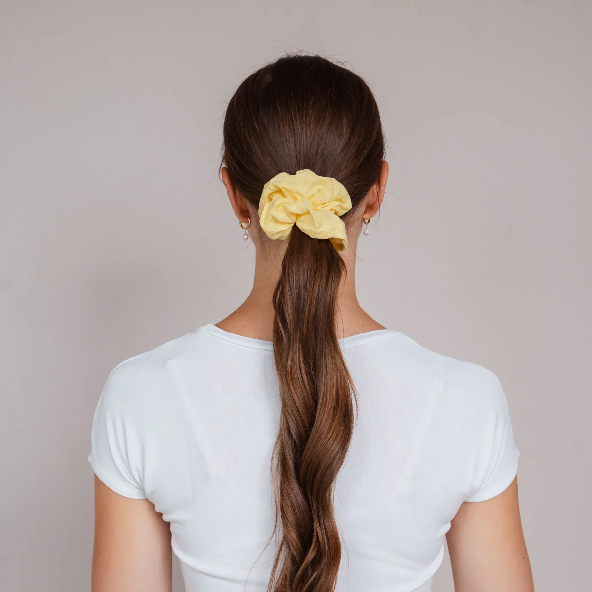 Scrunchies Pastel Cotton Bundle (4er-Pack) - Image 4