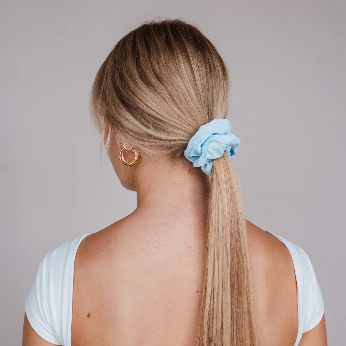 Scrunchies Pastel Cotton Bundle (4er-Pack) - Image 9
