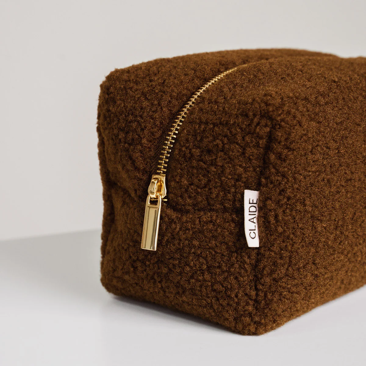 Teddy Kosmetiktasche braun - Image 3