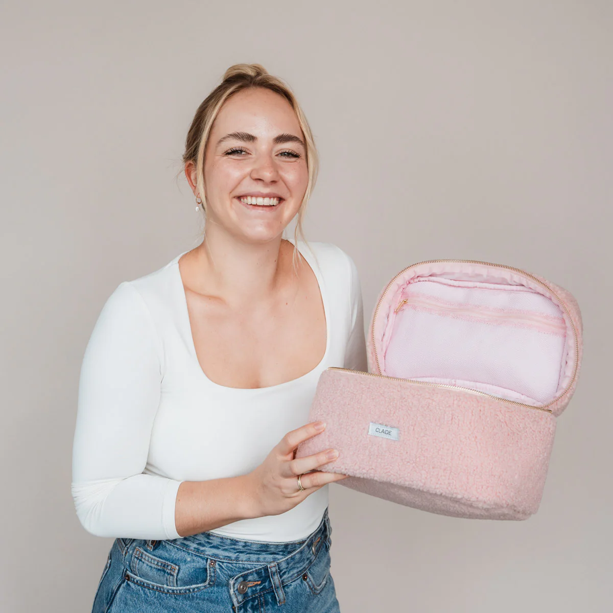 Teddy Travel Bag Rosa - Image 5