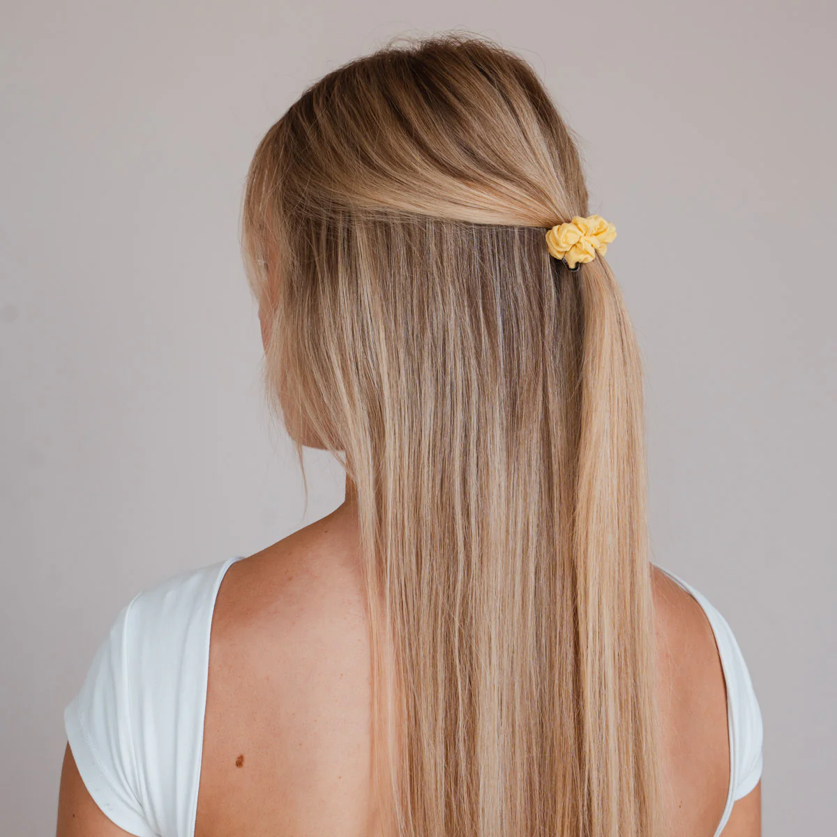 Yellow Cotton Scrunchies Bundle (3er-Pack) - Image 7